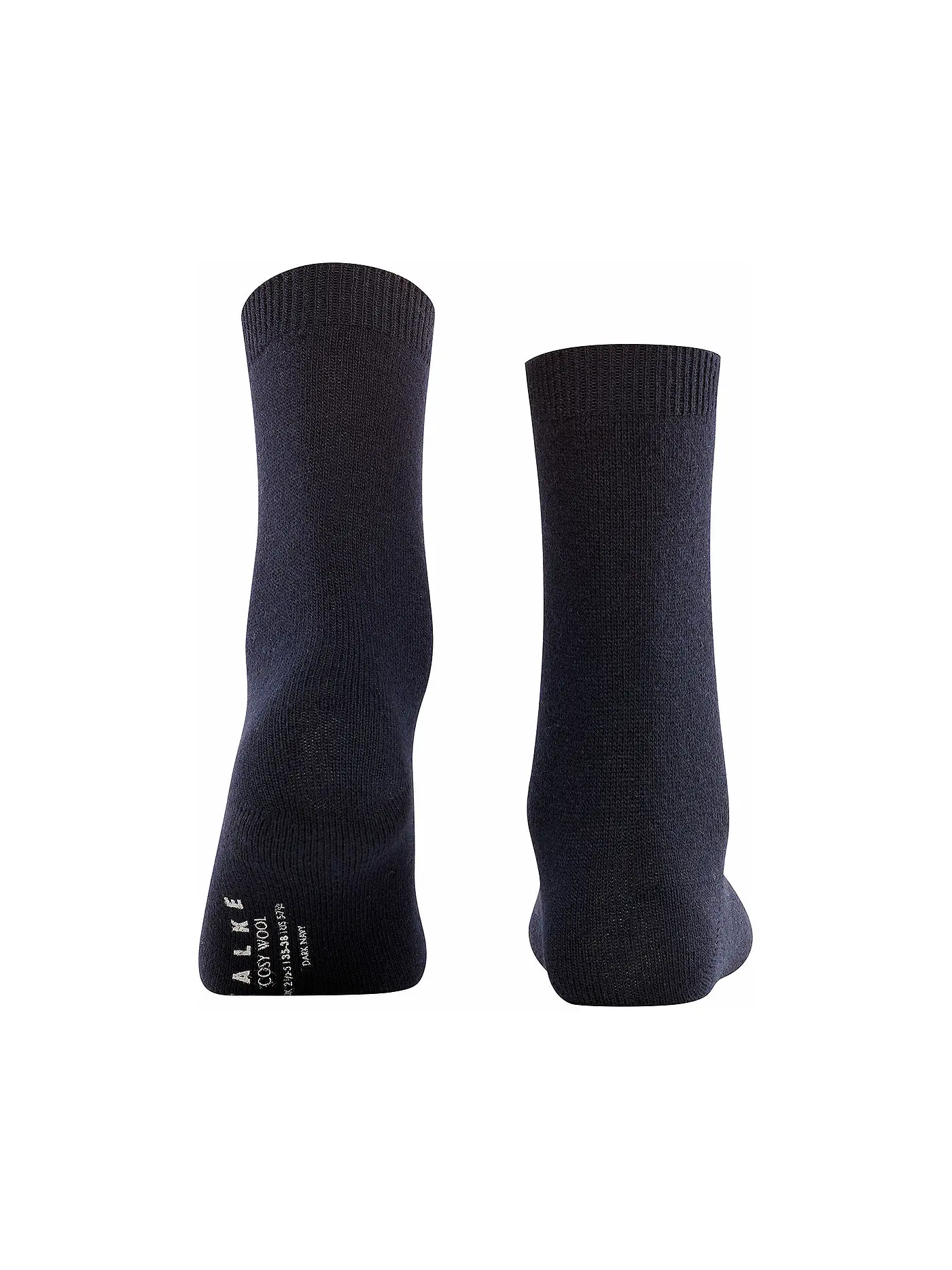 FALKE | Socken "Cosy Wool" 47548 black | dunkelblau